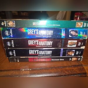 Grey’s Anatomy The Complete Series Seasons 1 + 6-9 VG DVD Lot